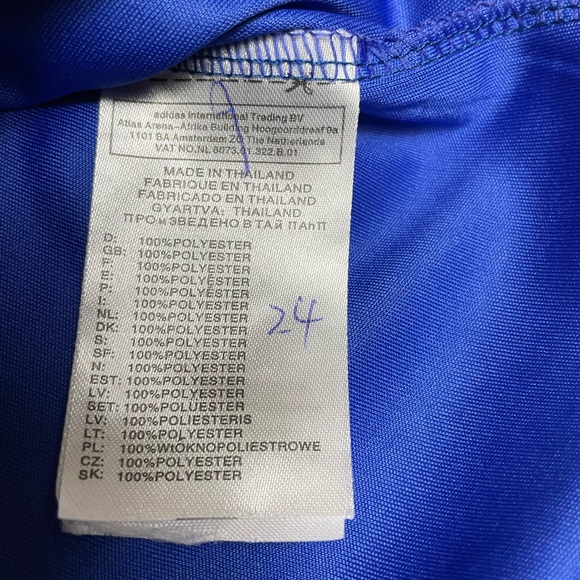 Adidas Chelsea Mens Soccer Football Jersey Size L Sportswear Climacool #17 - Picture 14 of 16
